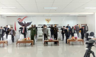 Pemkab Buton Ikuti Upacara Hari Kesaktian Pancasila Secara Virtual