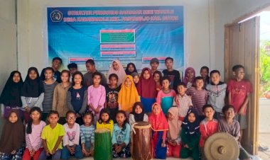 Lestarikan Budaya Lokal, KarangTaruna Desa Kabawakole Dirikan Sanggar Seni