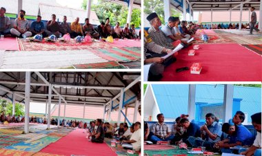 Pemdes dan BPD Kancinaa Gelar Sosialisasi Peraturan Desa