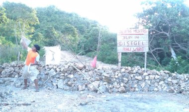 Sempat Dibuka, Kini Akses Jalan Menuju Stadion Takimpo Kembali Ditutup