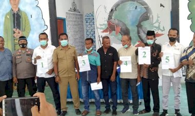 Resmi Ditetapkan, Ini Nama-nama Calon Kades Wabula beserta Nomor Urutnya