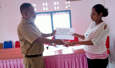 BLT DD Periode Oktober Desa Holimombo Jaya Telah Tersalurkan