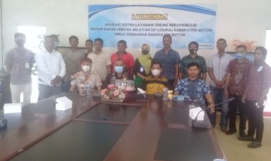 Dinas Perikanan Buton Launching Aplikasi Si-Lolima, Ini Keutamaannya