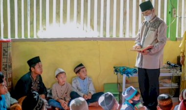 Berkunjung di Ponpes Nurul Kalbu Alaiman, Bupati Buton: Saya Terharu, Anak Kecil Bisa Menghafal Surah yang Panjang