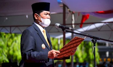 Upacara Hari Pahlawan, Bupati Buton: Kita Harus Lebih Maju dari Tahun Sebelumnya