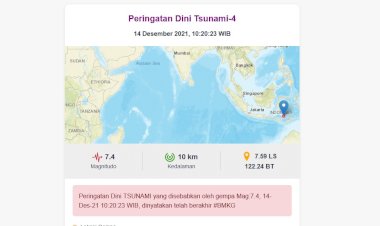 Peringatan Dini Tsunami Berakhir, Kapolres Buton Himbau Warga Tidak Panik