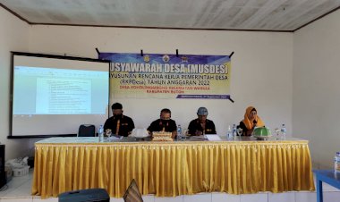 Upaya Pemdes Koholimombono Tekan Pengangguran dan Tingkatkan Perekonomian Desa