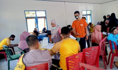 Sudah 50 Persen yang Divaksin, Pemdes Lapodi Optimis Capai Target Vaksinasi