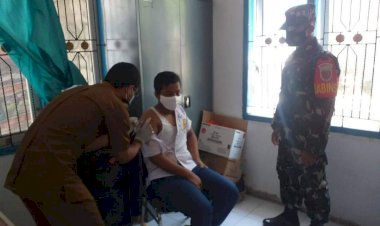 Dukung Program Sejuta Vaksin, Pemdes Dongkala Gencar Gelar Vaksinasi Massal