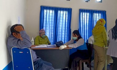 Progres Vaksinasi Desa Tumada Capai 70 Persen