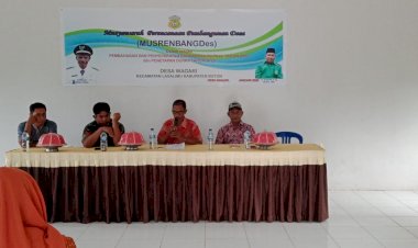 Musrenbang Desa Wagari, Ini Usulan Masyarakat