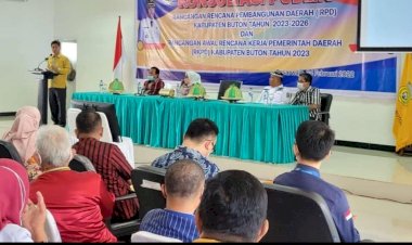 Pemkab Buton Gelar Forum Konsultasi Publik Rancangan RDP dan Rancangan Awal RKPD