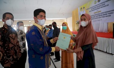 1.500 Warga Buton Peroleh Sertifikat Tanah