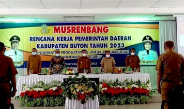 Buka Musrenbang RKPD 2023, Begini Arahan Bupati Buton
