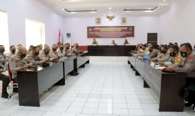 Siap Amankan Lebaran, Kapolres Buton Pimpin Latpra Ops Ketupat Anoa