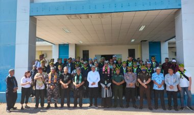 Sambut Kedatangan Rombongan KRI Dewaruci Muhibah Budaya Jalur Rempah, Sekda Buton Paparkan Potensi Pariwisata, Pertanian dan Perikanan