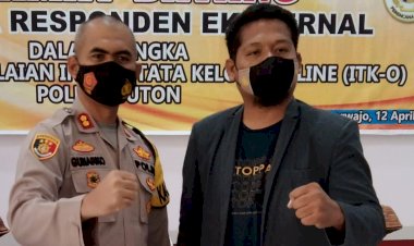 Kapolres Buton Berganti, AKBP Gunarko Dimata Pemuda