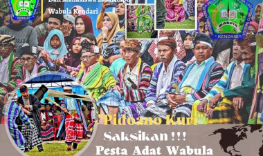 Ayo Semarakkan Pesta Adat Tahunan Pidoa'ano Kuri Wabula