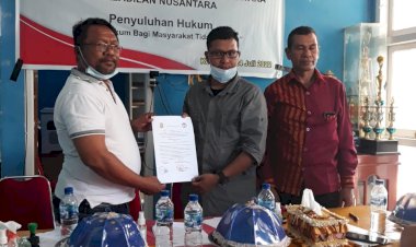Desa Kondowa Gelar Penyuluhan Hukum Bersama Yayasan LBH Bitara Keadilan Nusantara 