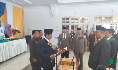 Usai Dilantik Menjadi Sekda oleh Bupati Buton, Asnawi Jamaluddin Akan Tegakkan Kedisiplinan Para ASN 