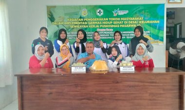 Puskesmas Pasarwajo Gelar Sosialisasi Germas di Desa Kabawakole