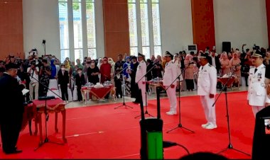 Tiga PJ Bupati dan Satu Wakil Bupati Sah Dilantik, Ini Pesan Penting Gubernur Sultra 