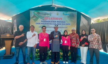 Tingkatkan Inovasi dan Higienitas Sajian Kuliner, Dispar Buton Gelar Pelatihan