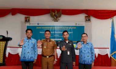 BPS Kabupaten Buton Gelar Rakor Pendataan Awal Registrasi Sosial Ekonomi