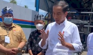 Tinjau Aspal Buton Presiden Jokowi Takjub dengan Potensi Besar Produksinya