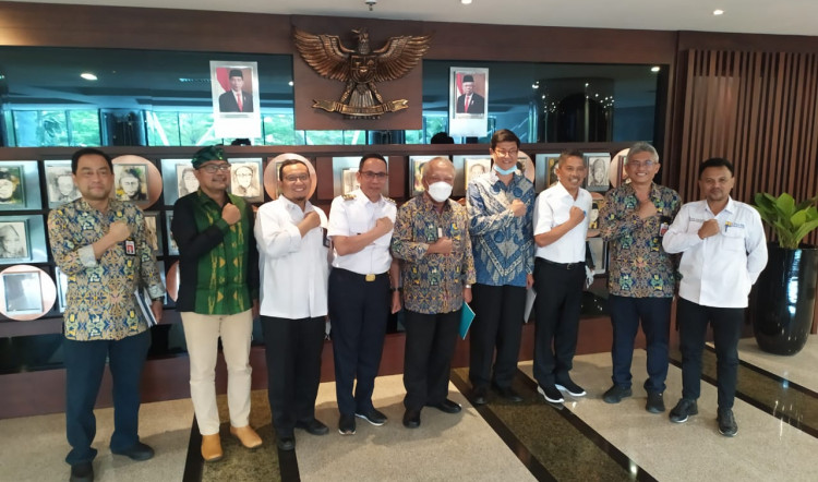 Pemkab Buton Rakor Bersama Kementerian PUPR Bahas Pengembangan dan Pemanfaatan Aspal Buton