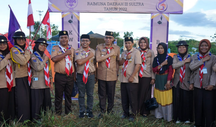 Hadiri Raimuna Daerah III Sulawesi Tenggara, Ini Pesan Pj. Bupati Buton