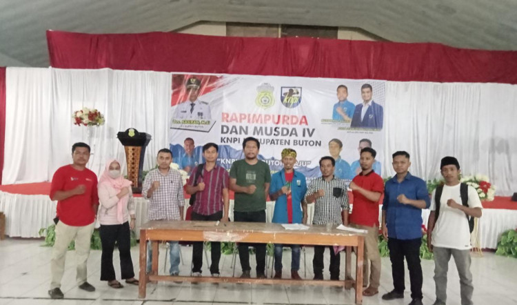 Terpilih Sebagai Ketua KNPI Buton, La Ode Jani Bertekad Besarkan KNPI