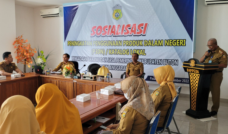Sekda Buton Tegaskan Kepala OPD Maksimalkan Penggunaan Produk Dalam Negeri dan E-Katalog Lokal