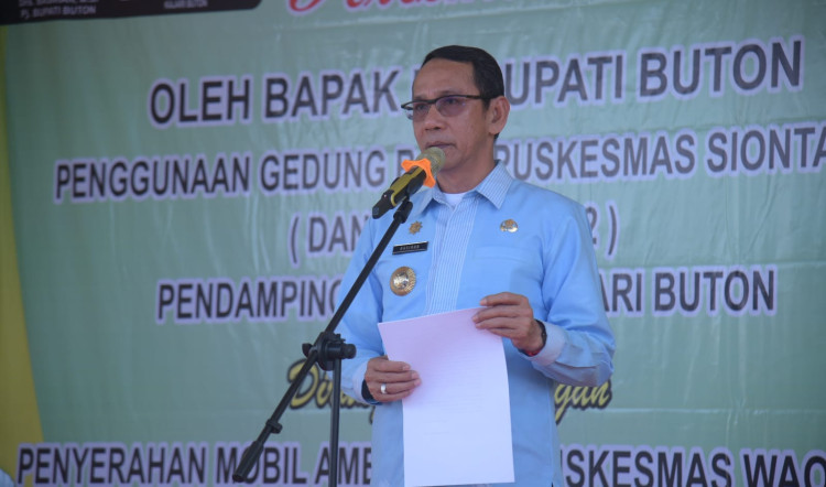 Gedung Baru Puskesmas Siotapina Diresmikan