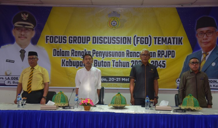 Pj Bupati Buton Ajak OPD Lebih Bijak dan Visioner Bangun Daerah