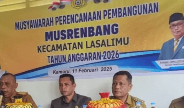 Pemkab Buton Gelar Musrenbang RKPD Tahun Anggaran 2026 Tingkat Kecamatan Lasalimu