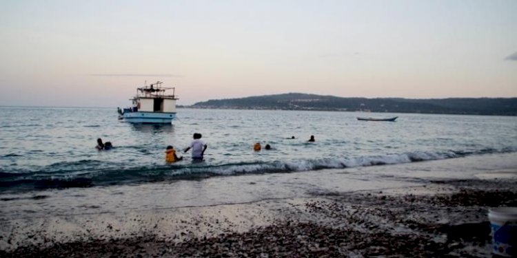 Tahun 2021 Pesisir Pantai Kelurahan Pasarwajo Akan Ditalud Dengan Panjang 470 Meter