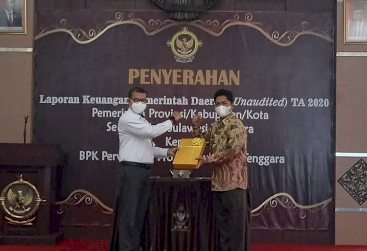 Serahkan LKPD ke BPK, La Bakry Optimis Buton Kembali Raih WTP