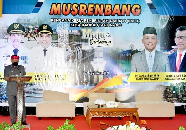 Ini Tema Pembangunan Kota Baubau di Tahun 2022
