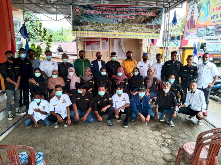 Pengurus KT Ba'ana Lakua Resmi di Lantik, Ini Harapan Nanang Lakaungge