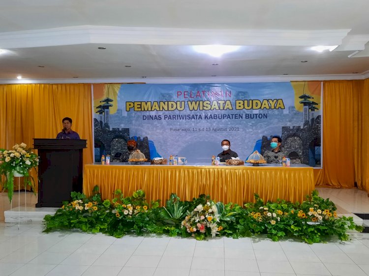 Dongkrak Wisata Budaya, Dispar Buton Gelar Pelatihan Pemandu Wisata