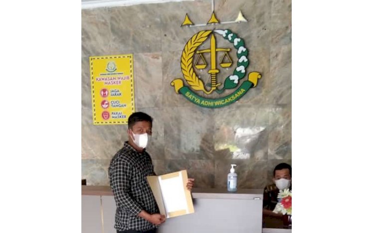 Kades Wasuemba Dilapor di Kejati Sultra Soal Dugaan Pencurian Biota Laut