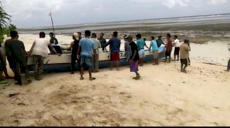 Warga Sampuabalo Temukan Ketinting Tanpa Awak, Pemiliknya Diduga Terbawa Arus