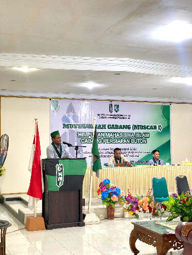 HMI Cabang Persiapan Buton Resmi Terbentuk, Muhammad Sadam Terpilih Aklamasi sebagai Ketua Formatur
