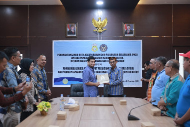 Pemkab Buton dan Bapas Baubau Teken Kerjasama Pidana Kerja Sosial Anak